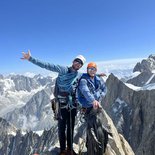 Mountaineering outing in the Alps or Pyrenees