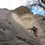 Cours d'escalade : autonomie en falaise (Grenoble)