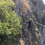 Vidourle via ferrata (Saint-Sériès, Hérault)