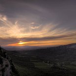 Rando-rappel du Pic Saint-Loup à la pleine lune (Hérault)