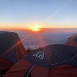 Mountaineering in Bolivia: ascent of Nevado Illimani