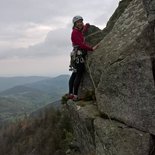 Introduction to multi-pitch climbing (Vosges)