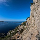 Découverte ou perfectionnement escalade (Calanques)