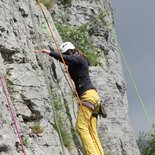 Stage escalade méthode Caruso & yoga dans les Écrins