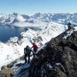Exploring the fjords of Greenland east coast