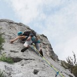Climbing course: overcoming the fear of falling (Isère)