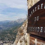 Croix de Toulouse via ferrata in Briançon