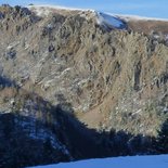 Climbing: the Spitzkoepfe ridge (Hohneck, Vosges)