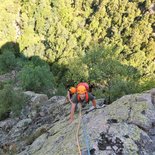 Initiation to multi pitch route climbing (Eastern Pyrenees)