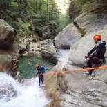 Écouges canyon: full descent (Vercors)