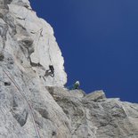 Rock climbing course around Briançon (Hautes-Alpes)