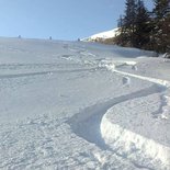 AINEVA training: making ski touring tracks (Aosta valley)