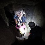 Pic Saint-Loup "hike-abseil" at full moon (Hérault)