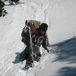 Snowshoeing across the Vercors (Drôme, Isère)