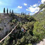 Lantosque canyons via ferrata (Alpes-Maritimes)