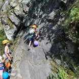 Découverte escalade en falaise (Pyrénées-Orientales)