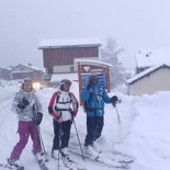 Ski/snowboard in Tarentaise by big snowfall (Savoie)