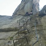 Bois des Baltuergues via ferrata (Aveyron)