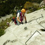 Via ferrata Yves Pollet-Villard (Aravis, Haute-Savoie)