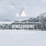 Adventure gift card: trek, bivouac, trail, snowshoeing