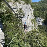 Via ferrata des échelles de la mort (Charquemont, Doubs)