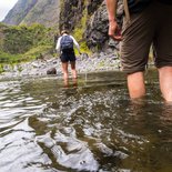 Hiking in the Mafate cirque