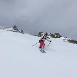 Initiation to off-piste skiing in the Chamonix valley