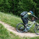 Electric mountain bike improvement course in Queyras