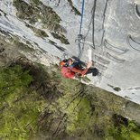 P'tchi via ferrata (Bauges, Savoie)