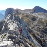 Ridge climbing around Grenoble (Isère)