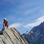 Mountaineering: ridge climbing around Grenoble