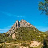 Grande voie d'escalade à Buis-les-Baronnies (Drôme)