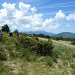 Hiking in Baronnies, between Alps and Mediterranean Sea (Drôme)