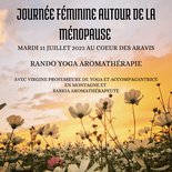 Hiking and yoga "Menopause metamorphosis" (Aravis)