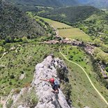 Multi-pitch climbing around Montpellier