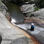 Canyoning au Rec Grand (Mons, massif du Caroux)