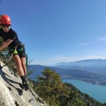 Via ferrata du Roc de Cornillon à Bourdeau (Savoie)