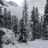 Raquettes aux alpages d'Outray (Beaufortain, Savoie)