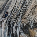 Climbing course: progression on cliff (Grenoble)
