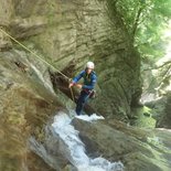Ecouges canyon : lower part (Vercors)