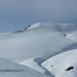 First ski touring tracks in Oisans (Isère)
