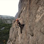 Climbing course: fear of falling (Eastern Pyrenees)