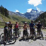 Electric MTB on the Queyras balconies (Hautes-Alpes)