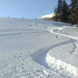 AINEVA training: making ski touring track (Aosta valley)