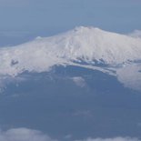 Ski de randonnée sur l'Etna (Sicile)