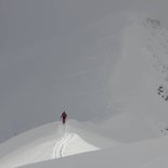 Ski touring in Sulens (Aravis, Haute-Savoie)