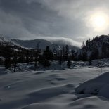 Snowshoes hike: 1, 2, 3, Clarée (Hautes-Alpes)