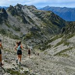 Trail running of the 5 lakes (Beaufortain, Savoie)