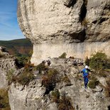 Via ferrata de Liaucous, gorges du Tarn (Aveyron)