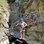 Via ferrata des canyons de Lantosque (Alpes-Maritimes)